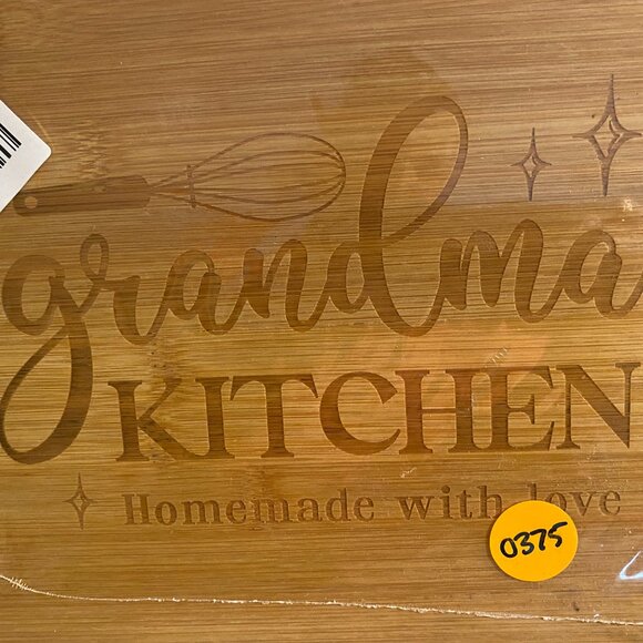 Grandma Bamboo Cutting Board! NWT - Picture 5 of 9